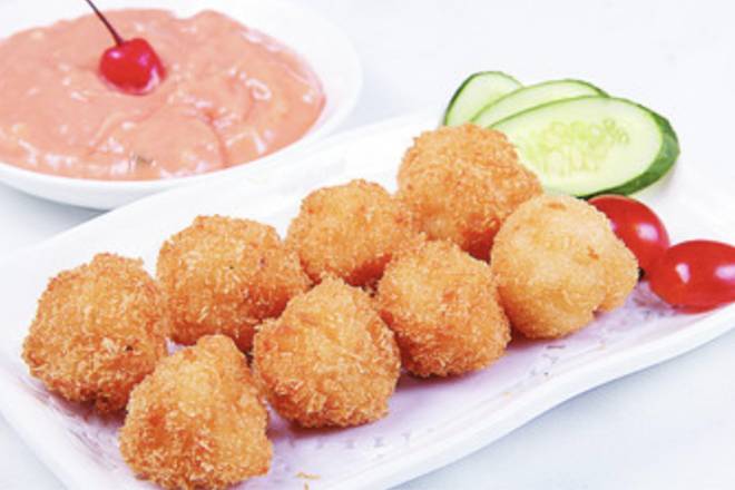 Deep-Fried Shrimp Balls (炸蝦丸)